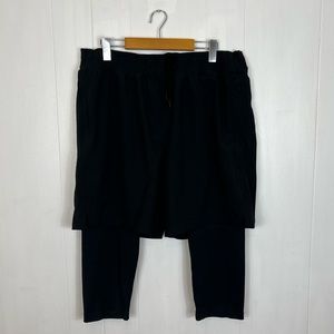 Diadora Mens 2 in 1‎ Running Shorts Sz XL